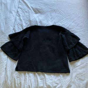 Madewell Tiered Bell Sleeve Sweater